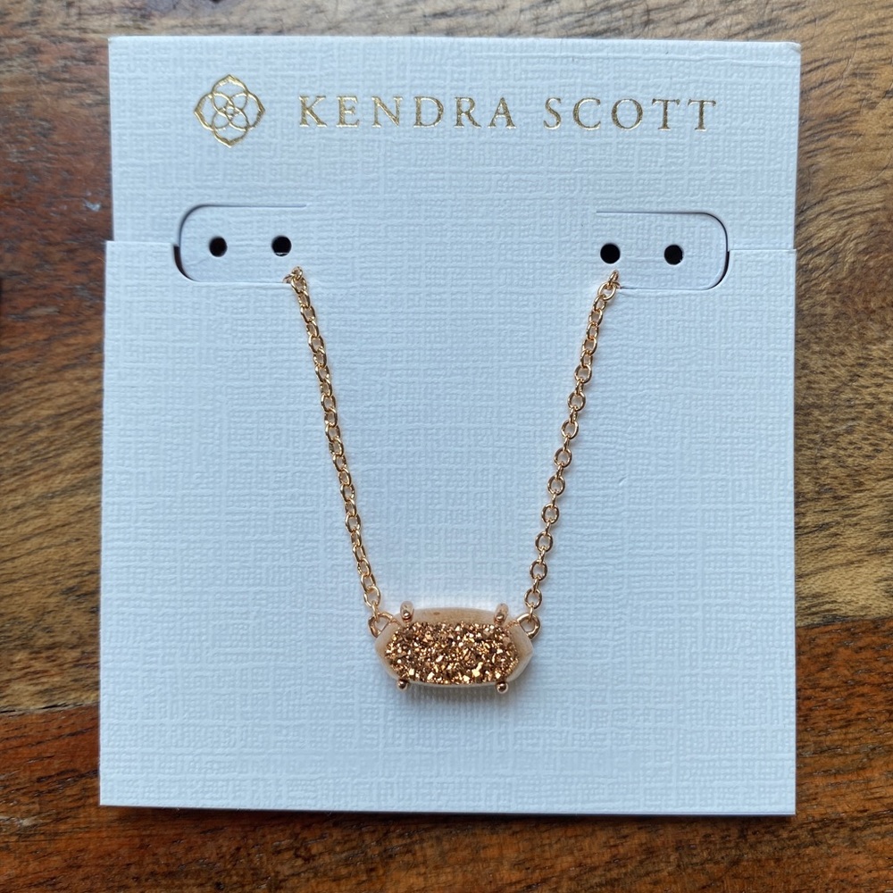 Rose Gold Kendra Scott Necklace